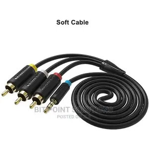 Vention 3.5mm To 3rca AV Cable 2M Black