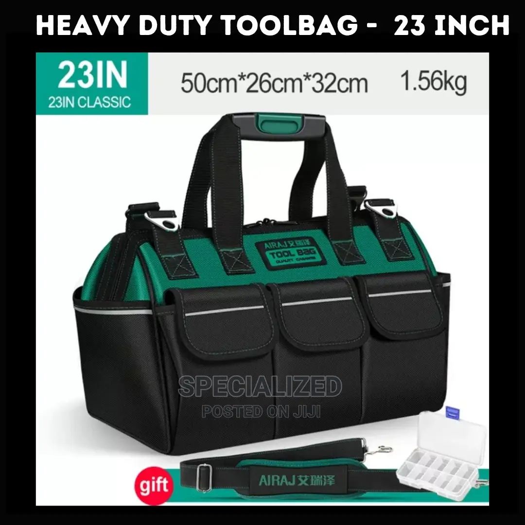 Heavy Duty Toolbag Open Mouth 23 Inch Tool Bag