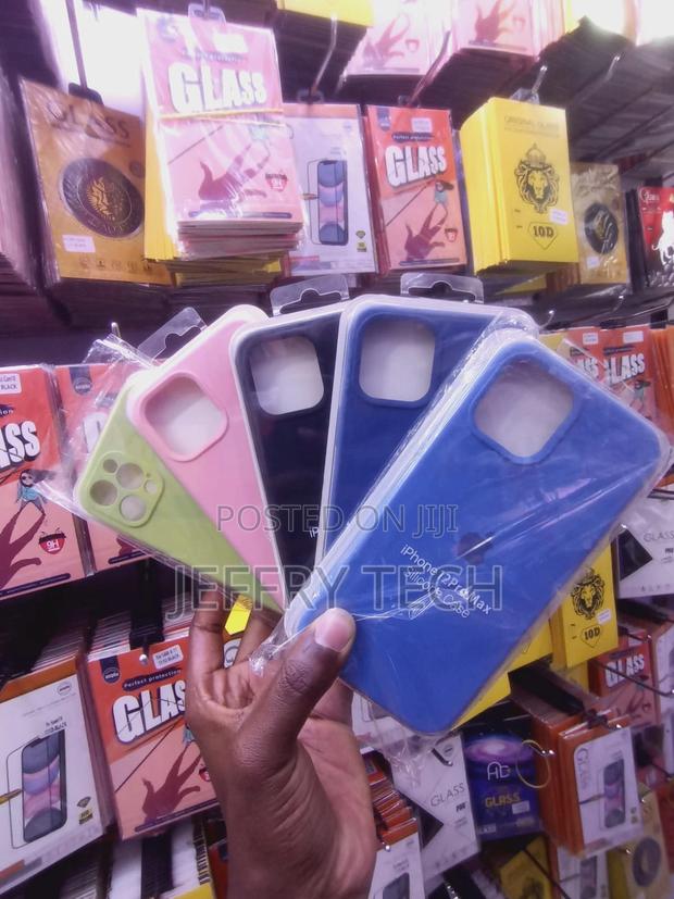 Liquid Silicone Case for iPhone 14 13 12 Pro Max Silicone Ph - main view