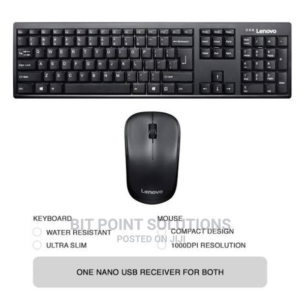 Lenovo 100 Wireless Combo Keyboard Mouse - main view