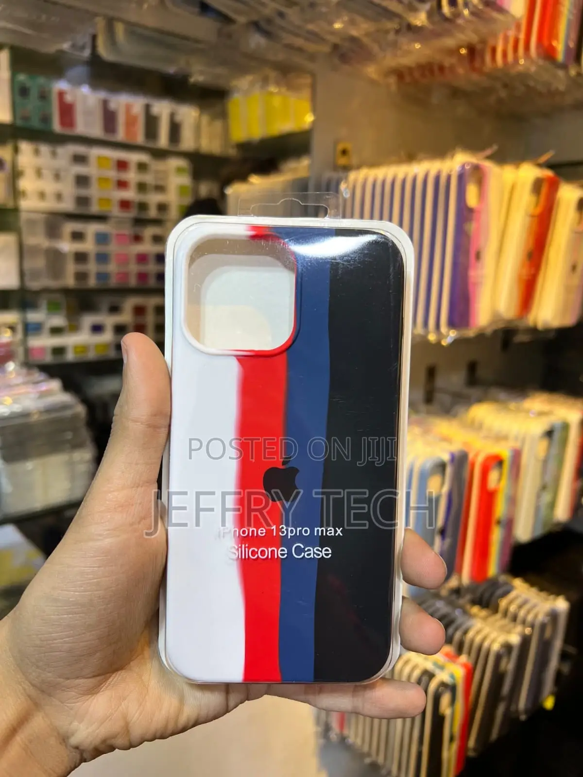 iPhone 13 Pro Max Case Rainbow Soft Flexible Silicone Gel Mi
