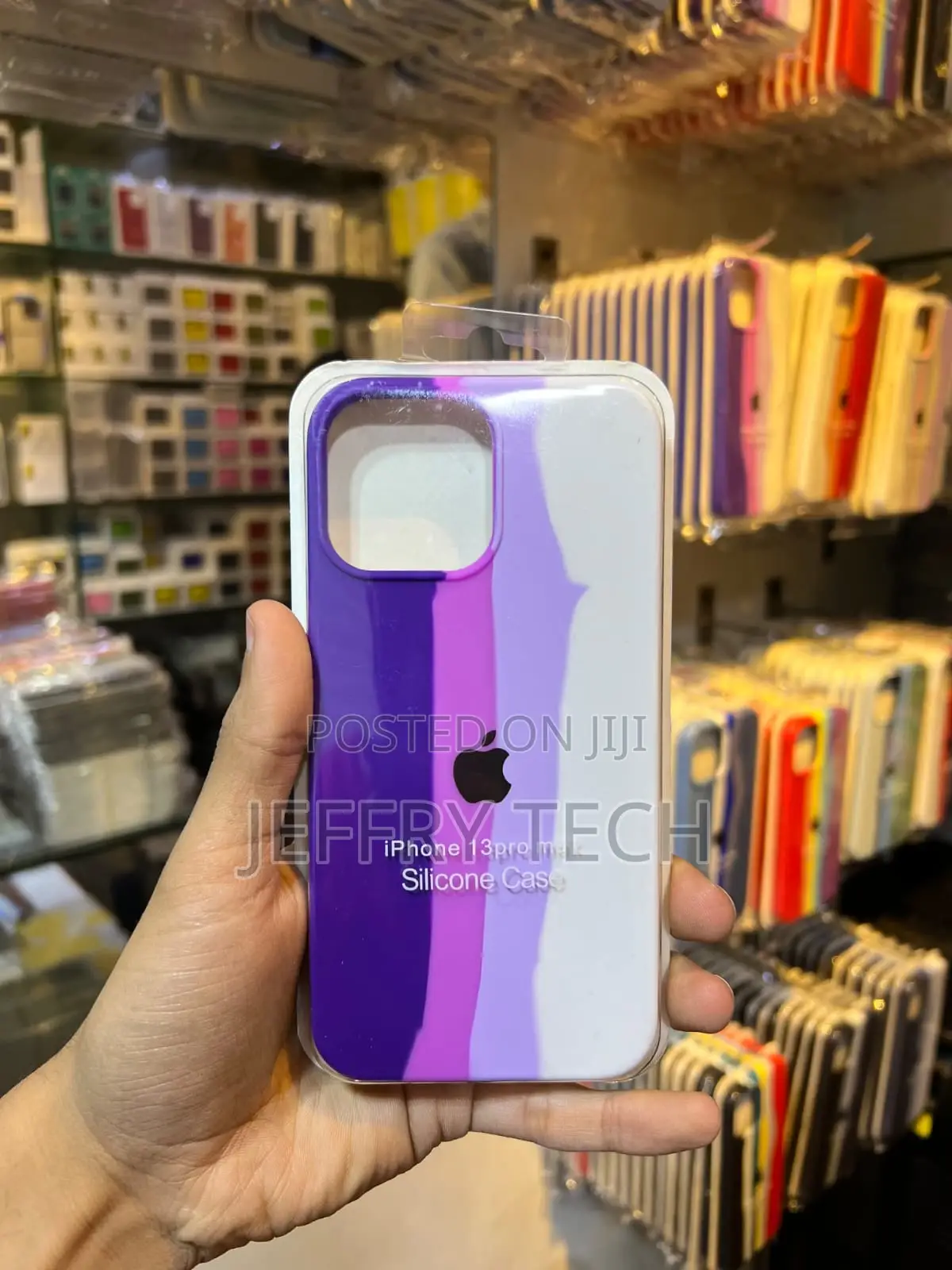 iPhone 13 Pro Max Case Rainbow Soft Flexible Silicone Gel Mi