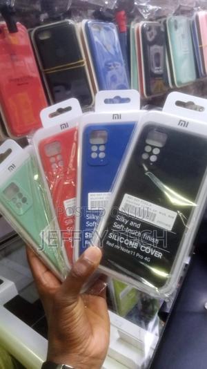 Liquid Silicone Back Case Cover for Redmi Note 11 Pro / Redm - thumbnail 2