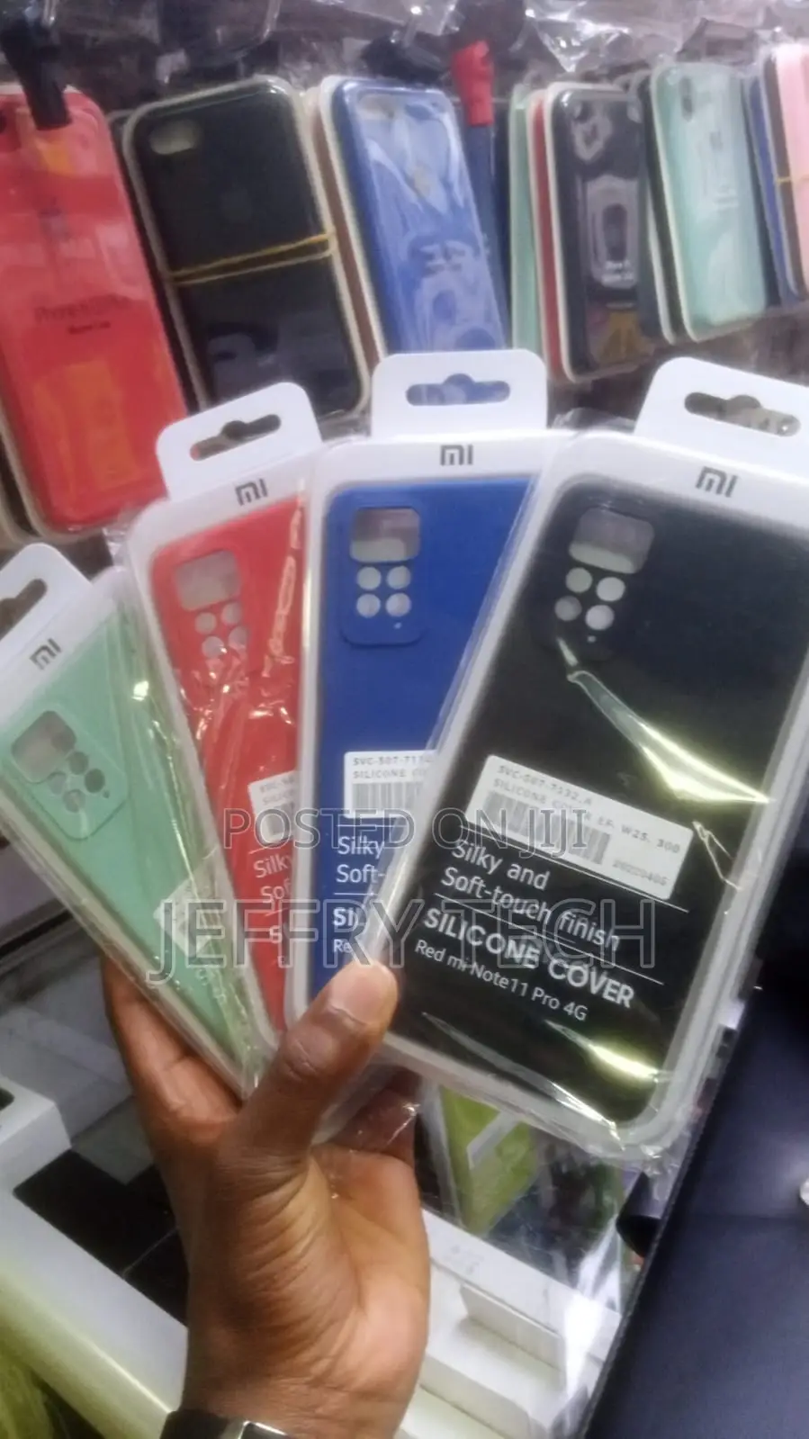 Liquid Silicone Back Case Cover for Redmi Note 11 Pro / Redm