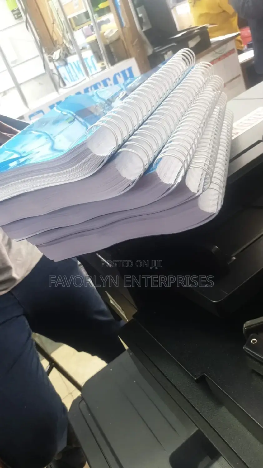 Spring Binding Available