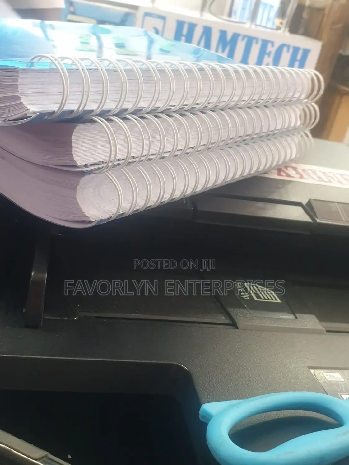 Spring Binding Available
