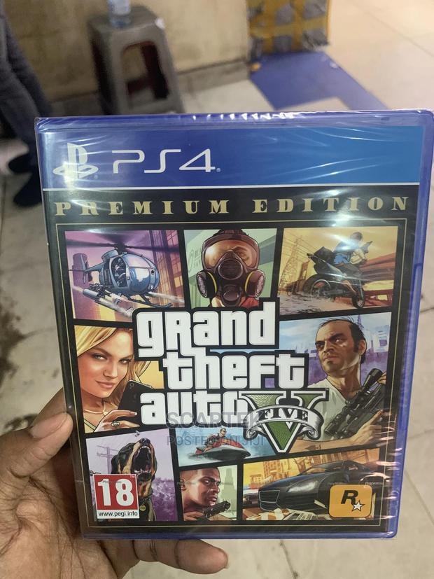 Ps4 Grand Theft Auto Five (New) - main view