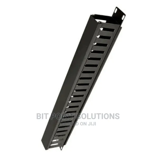 Vention 24 U Cable Manager Black