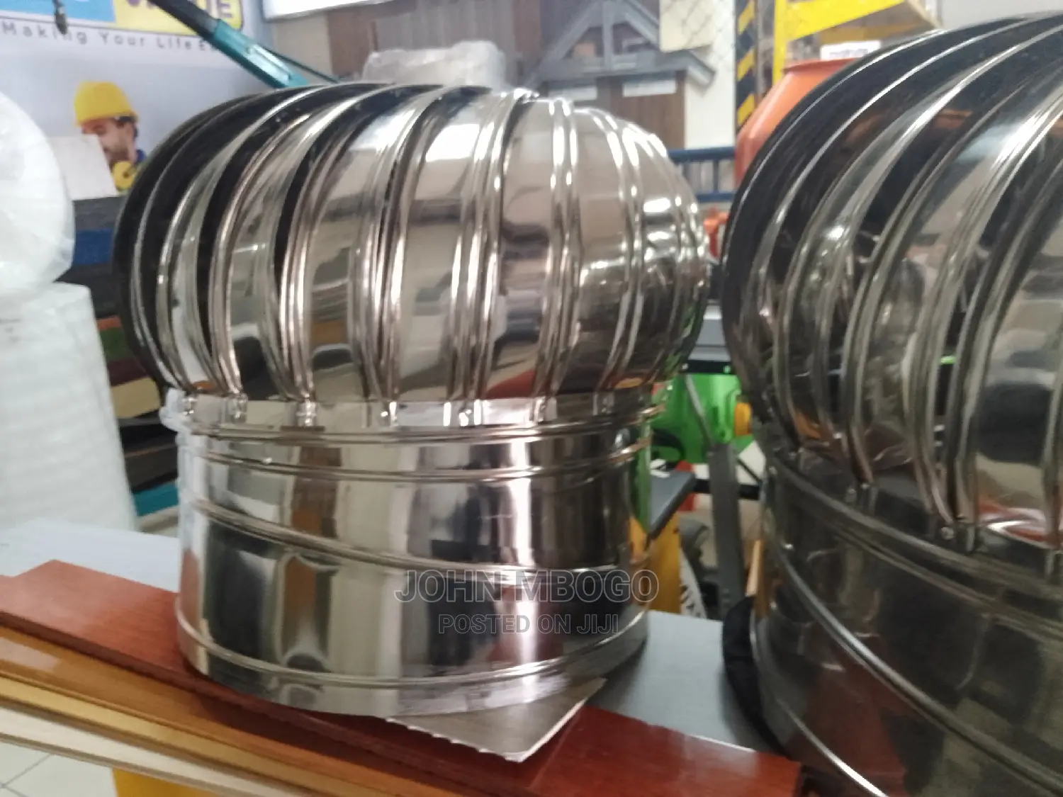 Stainless Steel Wind Driven Cyclones
