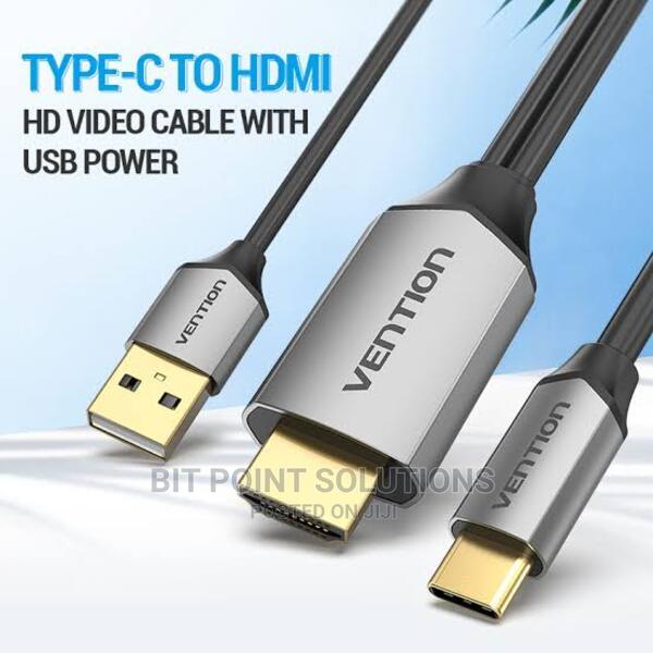 Vention Type-c To HDMI With USB Power