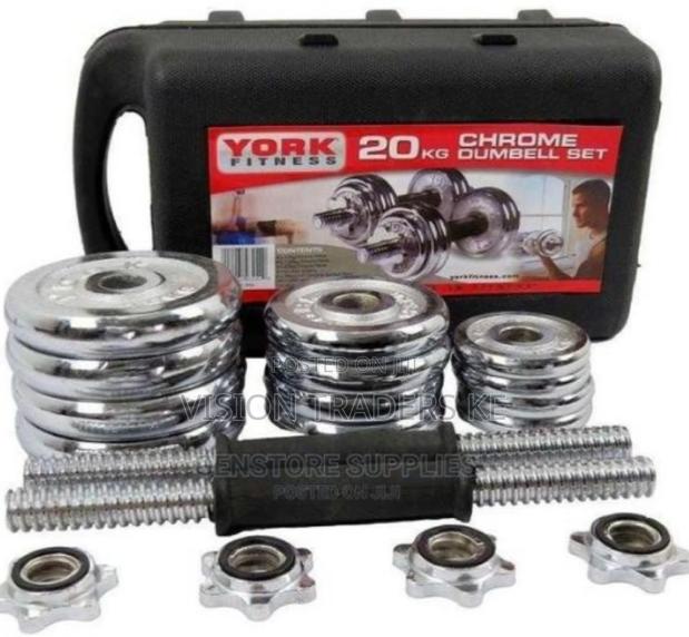 Chrome Dumbbell 20kgs