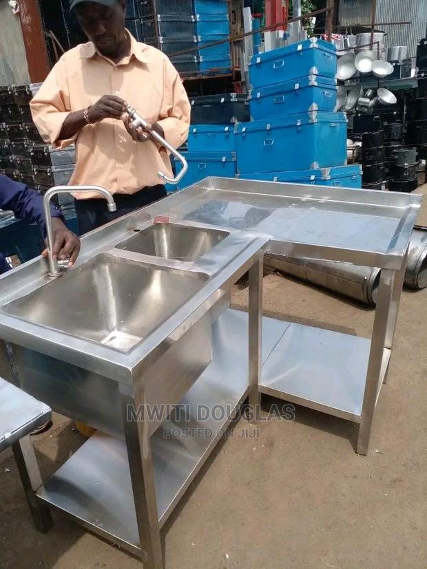 L Shaped Double Sink - main view