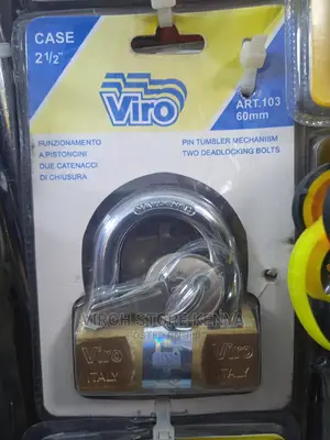 Original Viro Art 103 Padlock 60mm From Italy