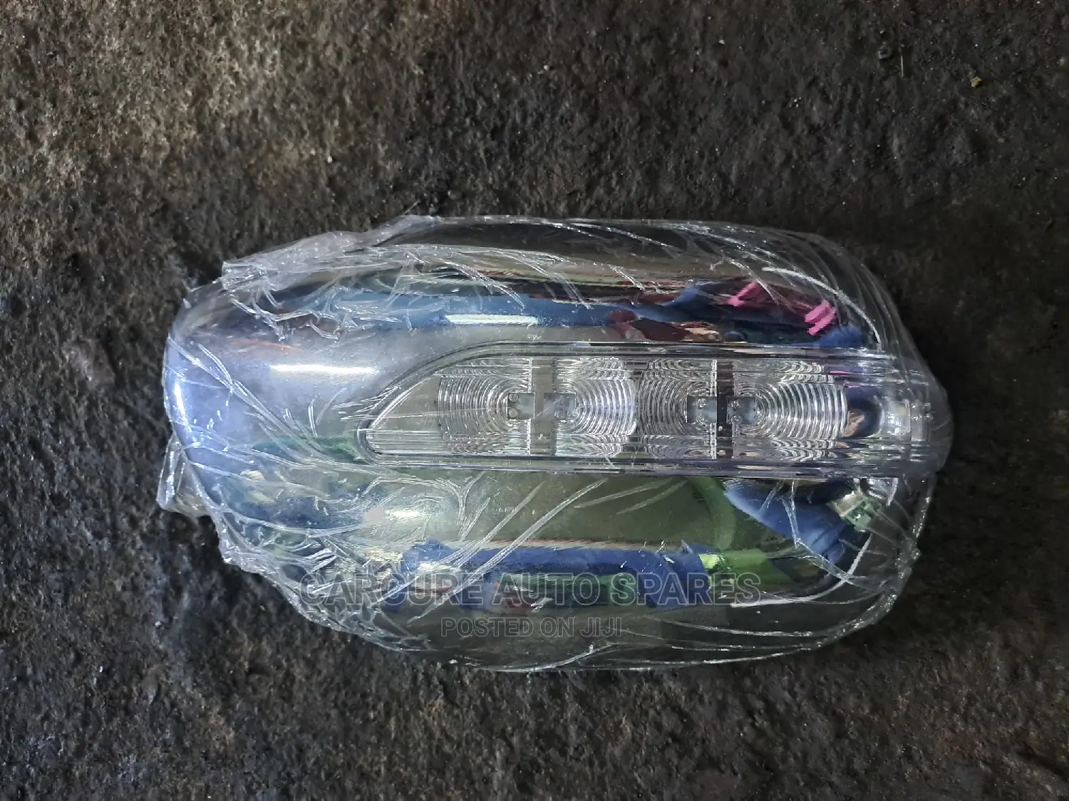 Prado 120 Chrome Side Mirror Covers With Indicator