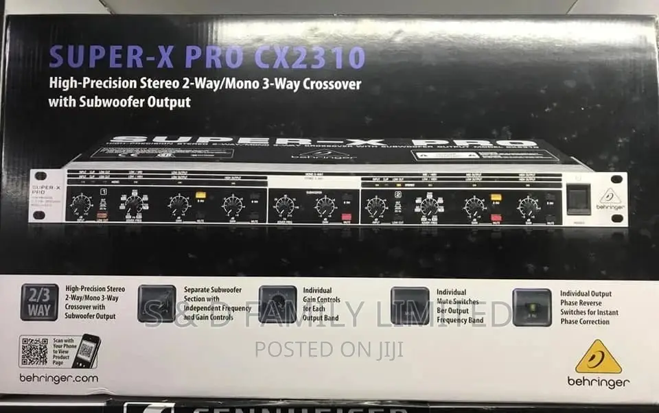 Behringer Super-X Pro CX2310 Stereo 2-Way/Mono 3-Way
