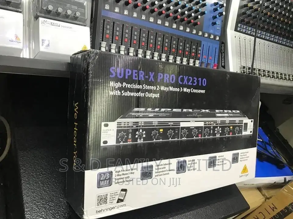 Behringer Super-X Pro CX2310 High-Precision Stereo Crossover