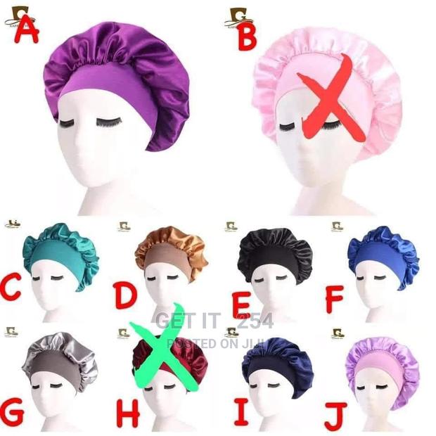 Unique Satin Bonnet - main view