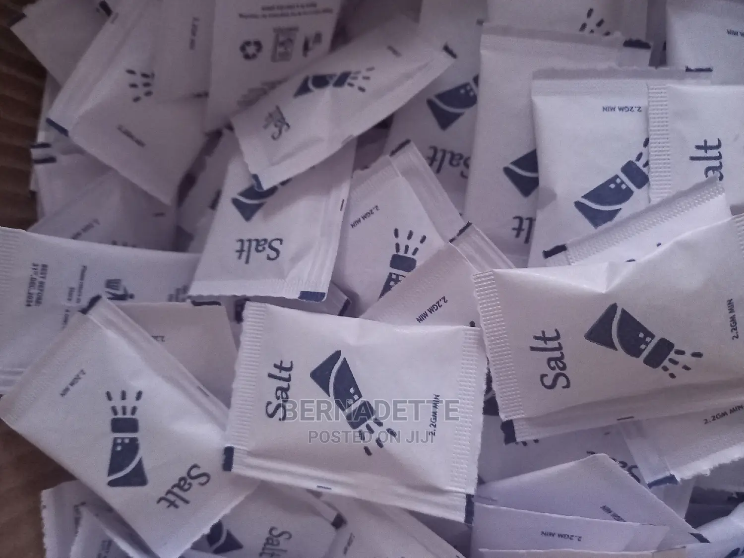 Sachets Salt 1000 Pieces 2.2g