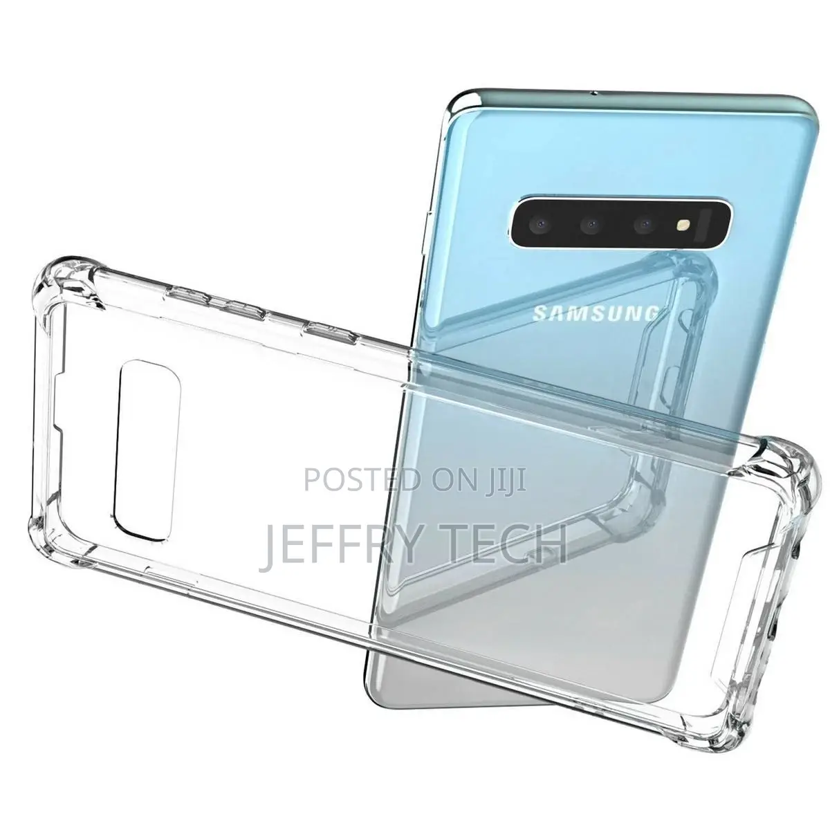 Samsung Galaxy S10 Anti Shock See Through Mobile Back Cover