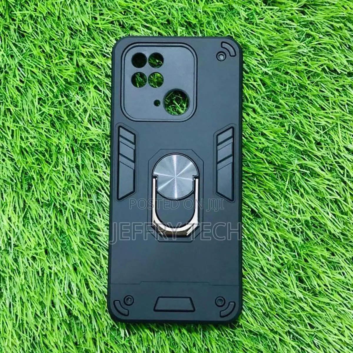 Xiaomi Redmi 10C Case Armor Series PC + TPU Ring Holder Phon