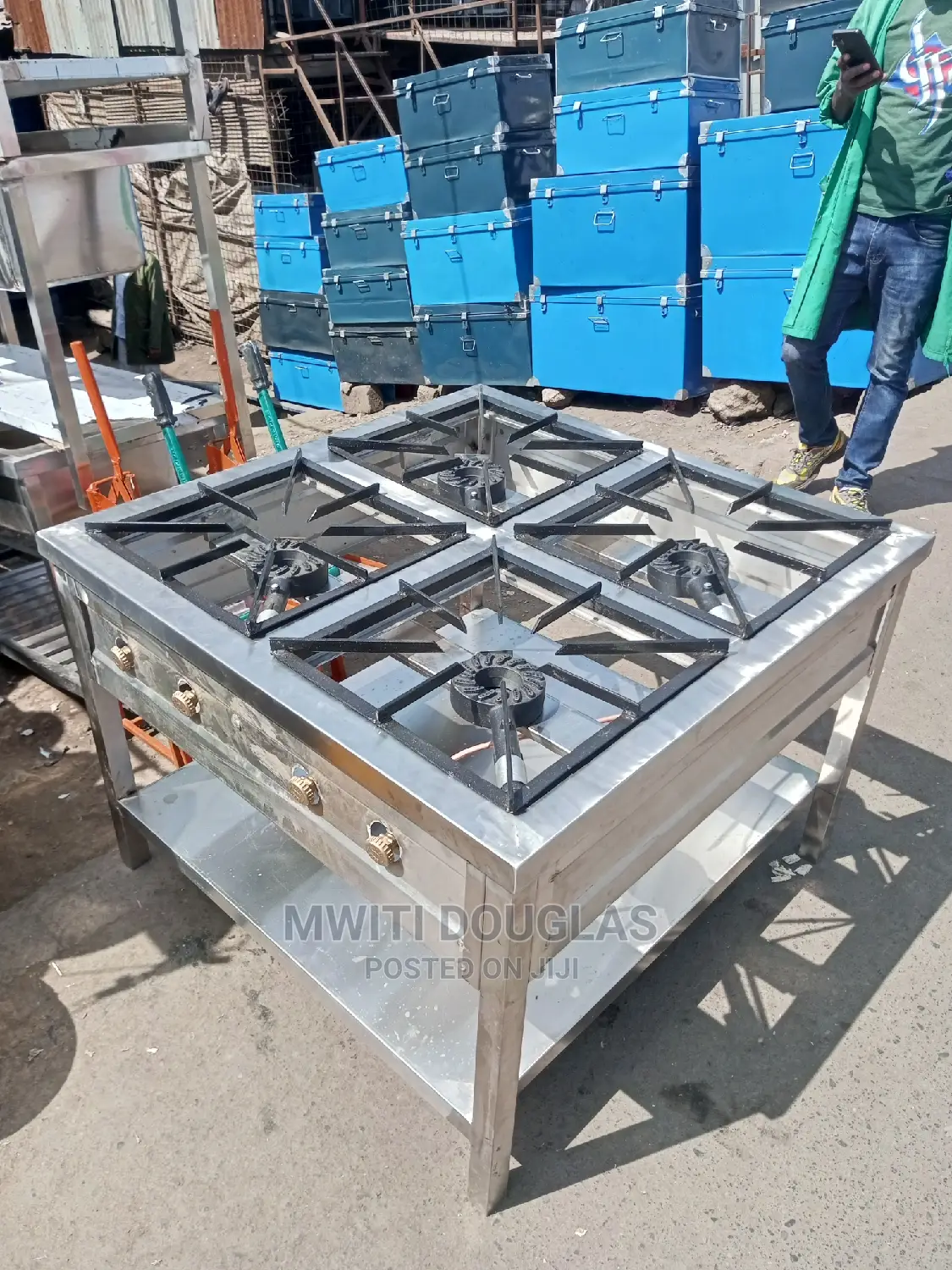 Four Burner Gas Cooker