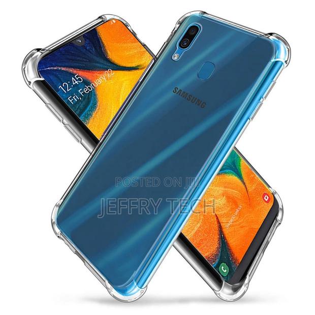 Samsung Galaxy A20 Shockproof Armor Case Transparent Back Co - main view