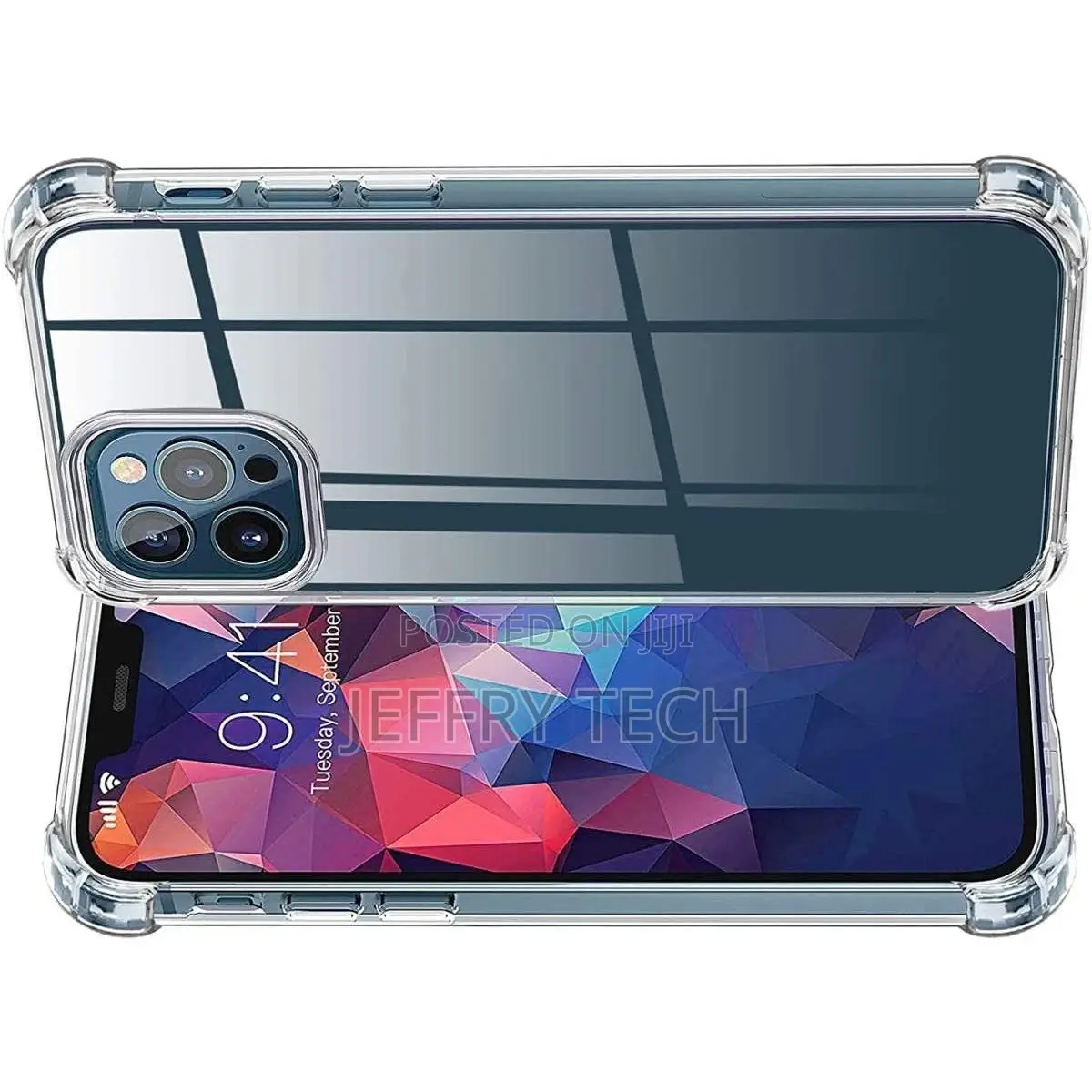 iPhone 12 Pro 6.1 Anti Shock Drop Resistance Transparent T