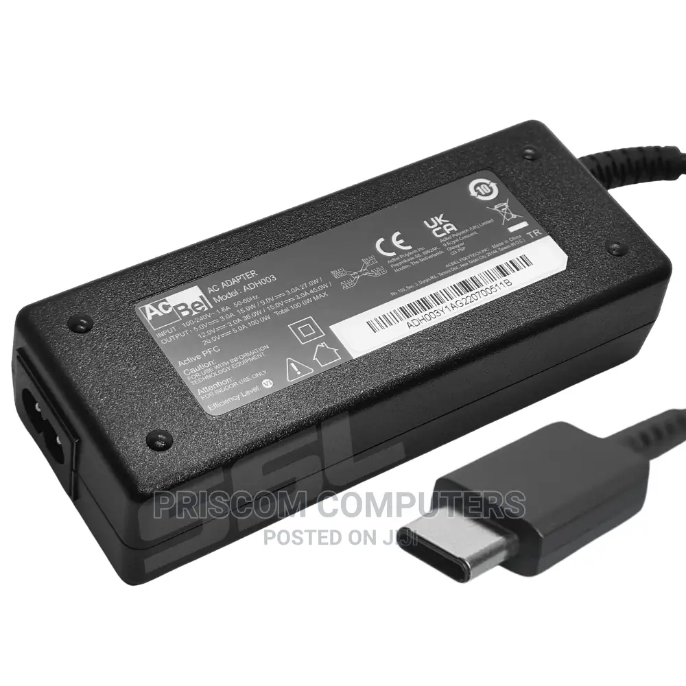 HP 65W Type-C AC Adapter Charger for HP Spectre