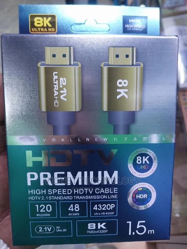 2.1V HDMI Cable 48gbps 