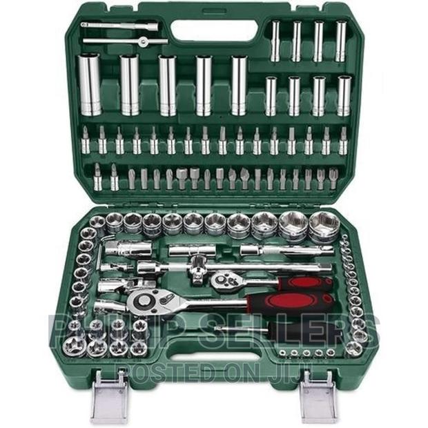 108 Pieces/Set Professional 1/4 Inch 1/2 Inch Socket Set - main view