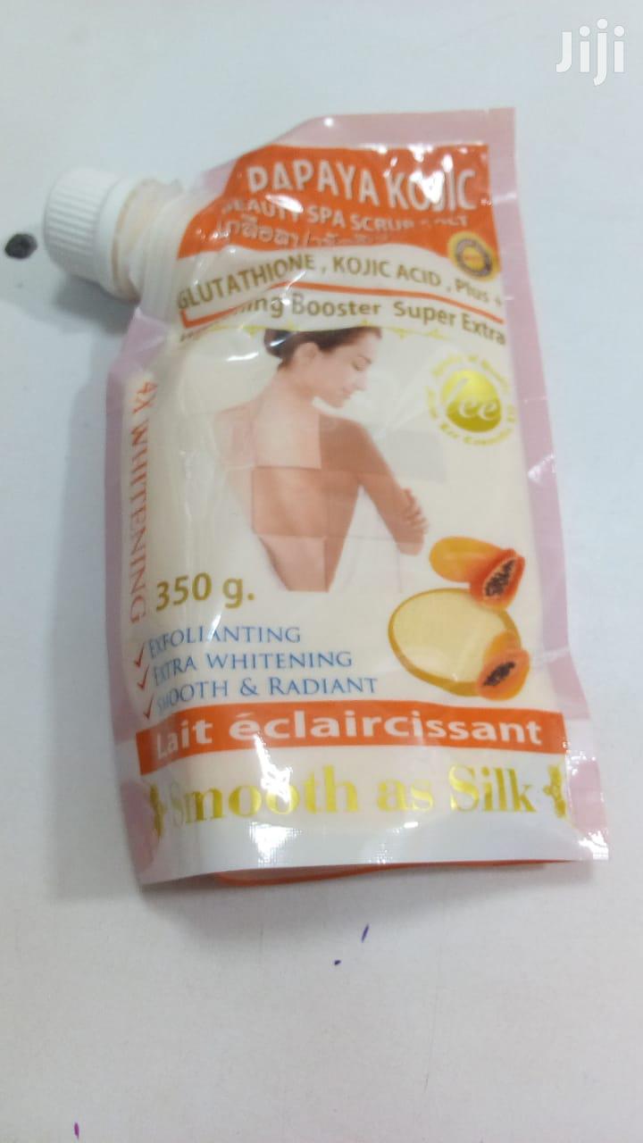 Papaya Kojic Beauty Spa Salt.