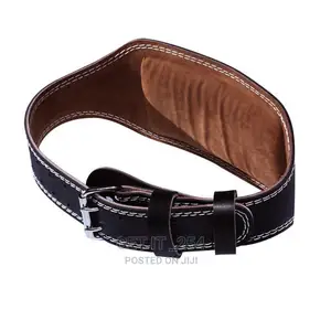Leather Weight Lifting Belt