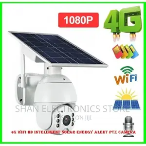 Solar Power Wireless Outdoor 4g PTZ Camera