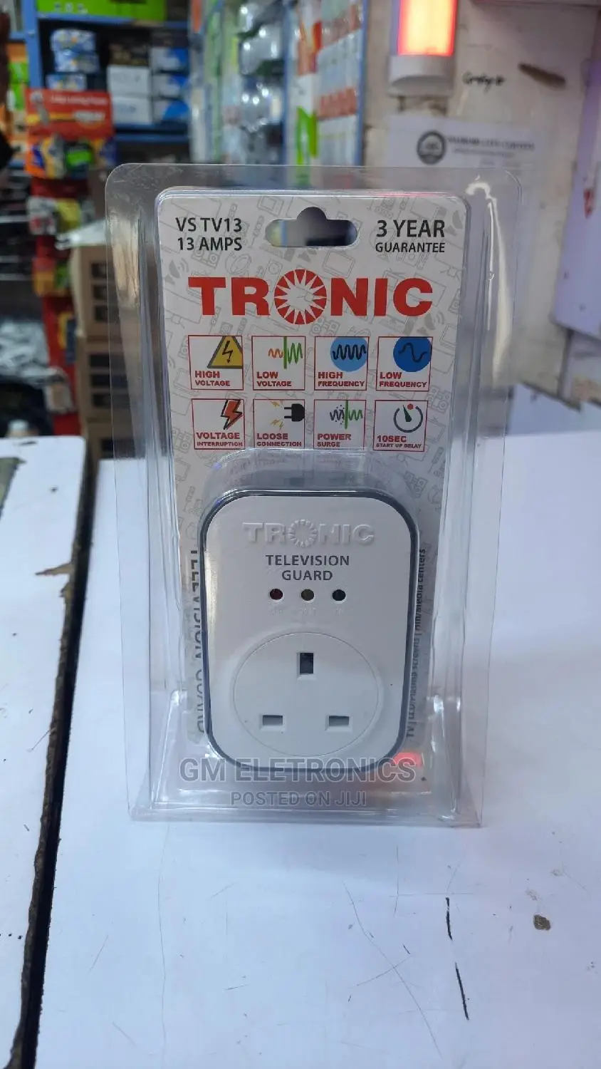 Original Television High Voltage Guard.
