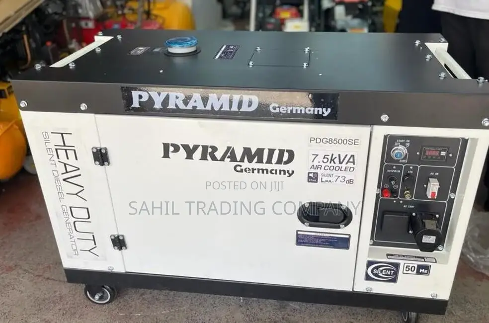 High Quality 7.0 Kva Pyramid Diesel Silent Generator Best