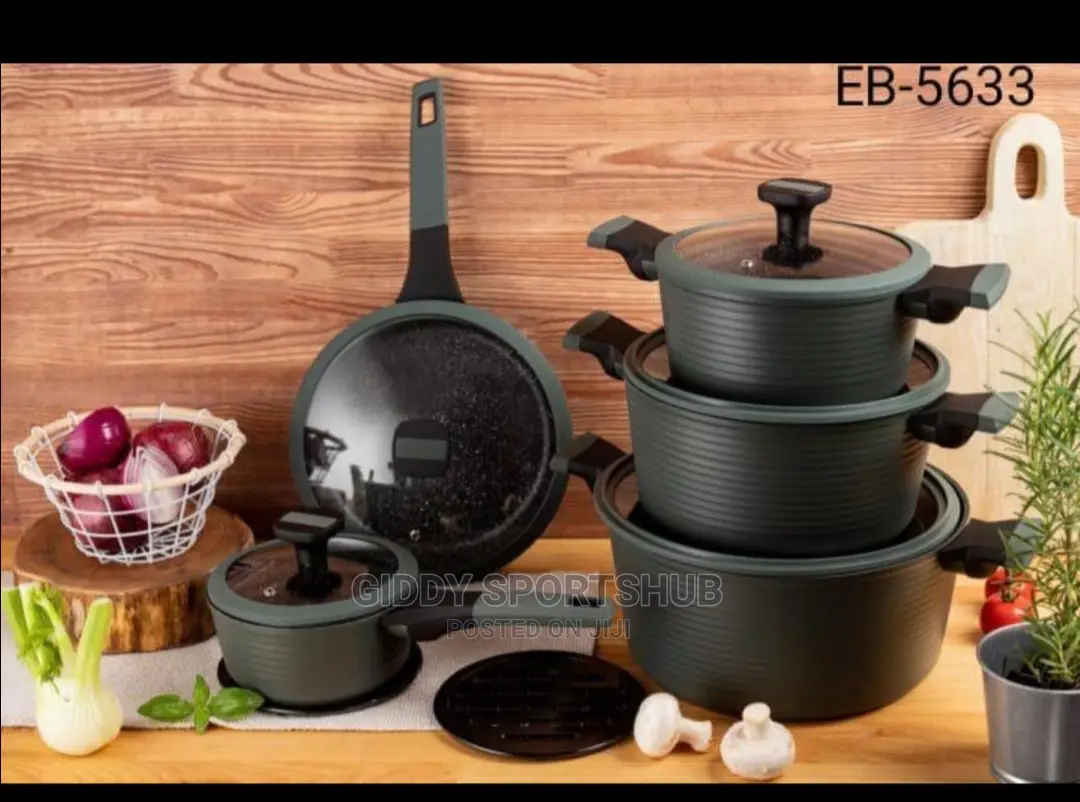 12pc Edenburg Cookware