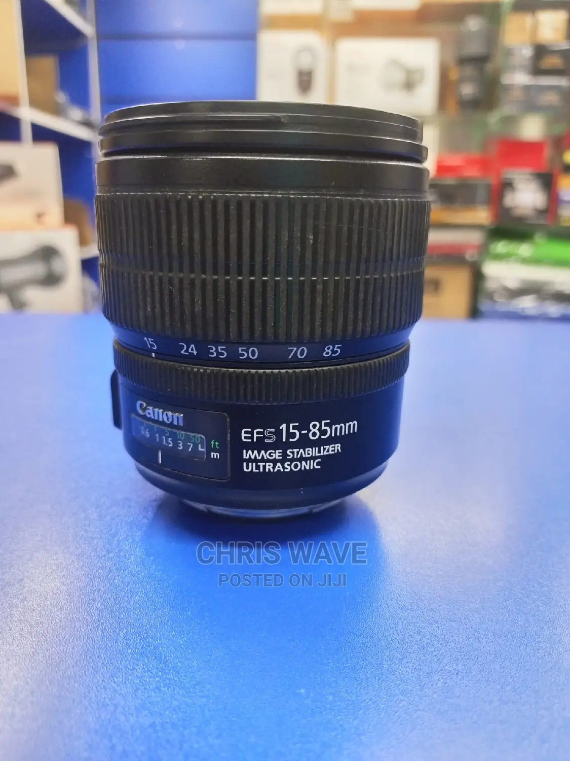 Canon 15-85mm Lens With Image Stabilizer