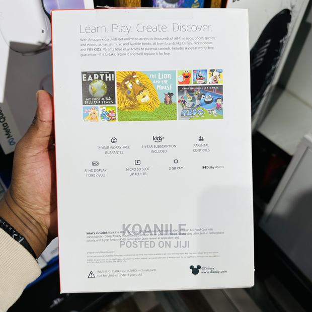 New Amazon Fire HD 8 (12 gen) 32 GB Red - thumbnail 3