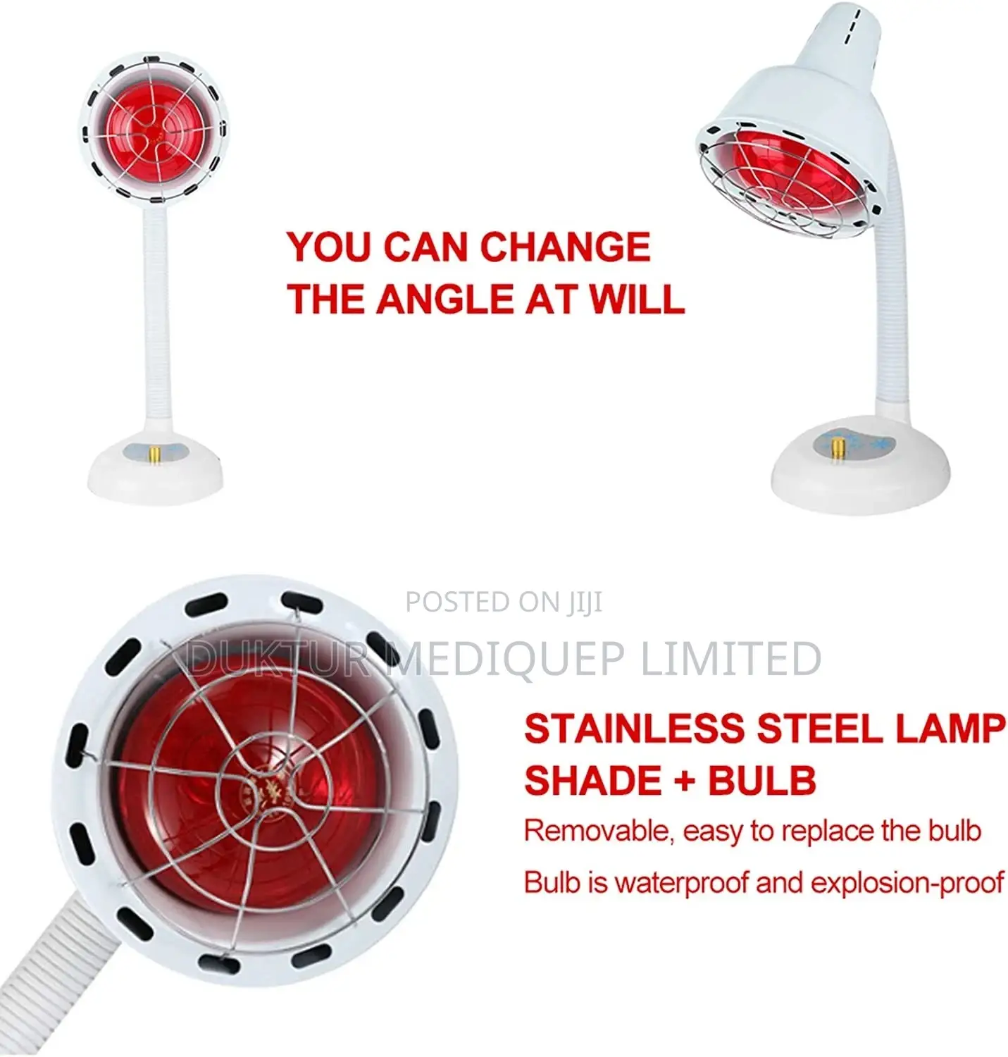 Infrared Physiotherapy Lamp
