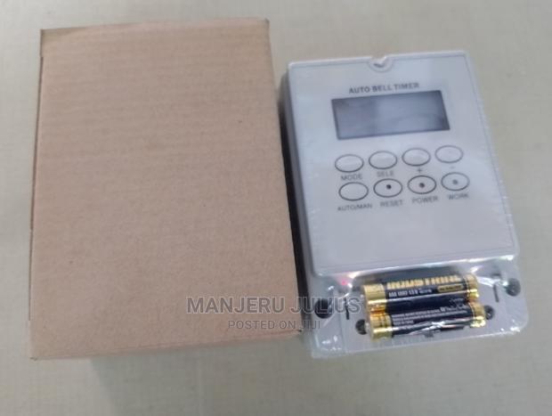 Auto School Bell Timer - main view