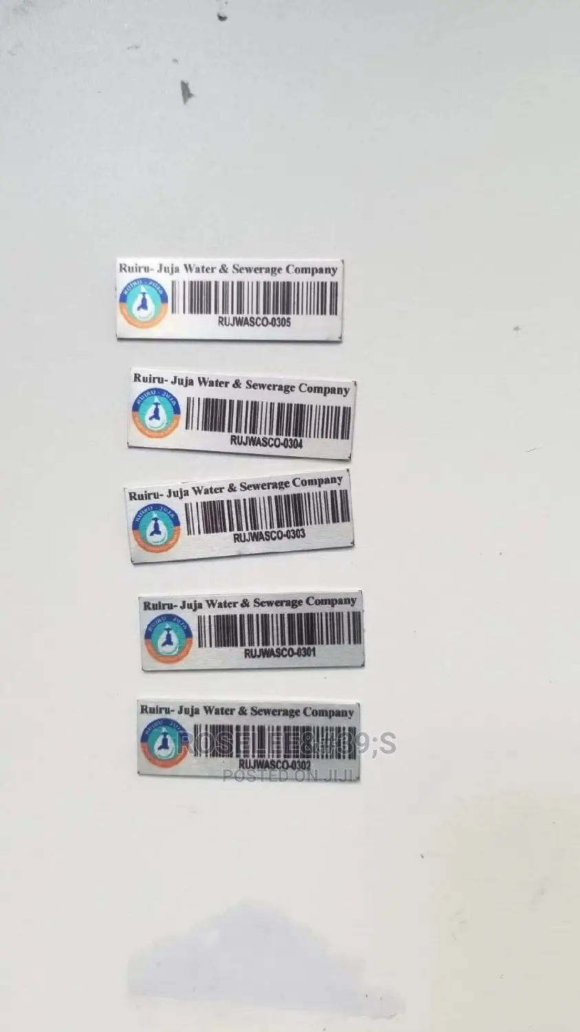 Asset Tags/Company Assets