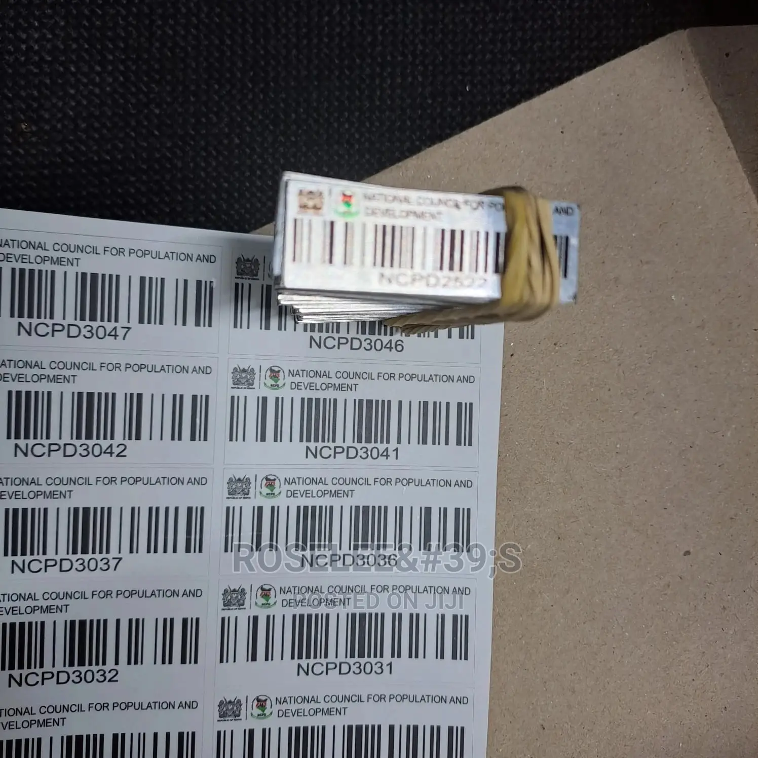Asset Tags/Company Assets