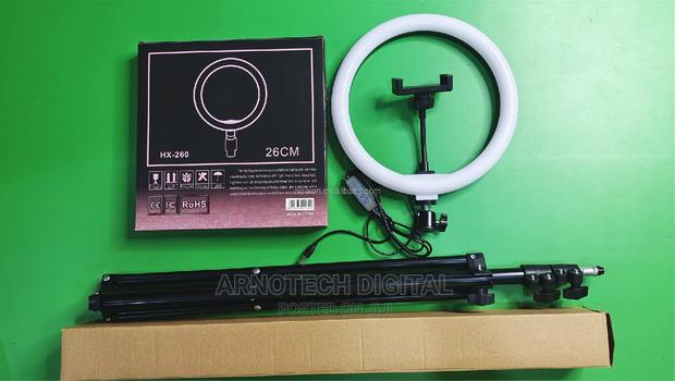 10" Ring Light With 2.1m Adjustable Tripod - main view