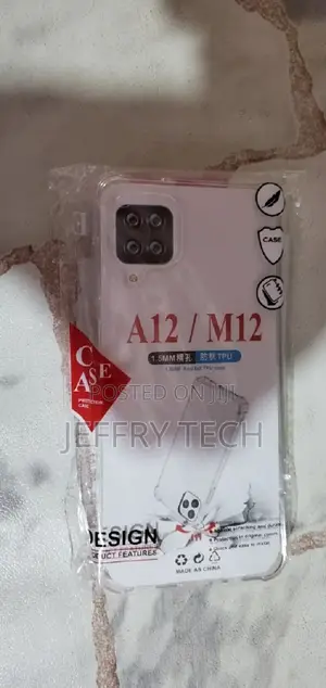 Samsung A12 Anti Shock Corner Bumper 1.5mm Air Bag Soft Tran