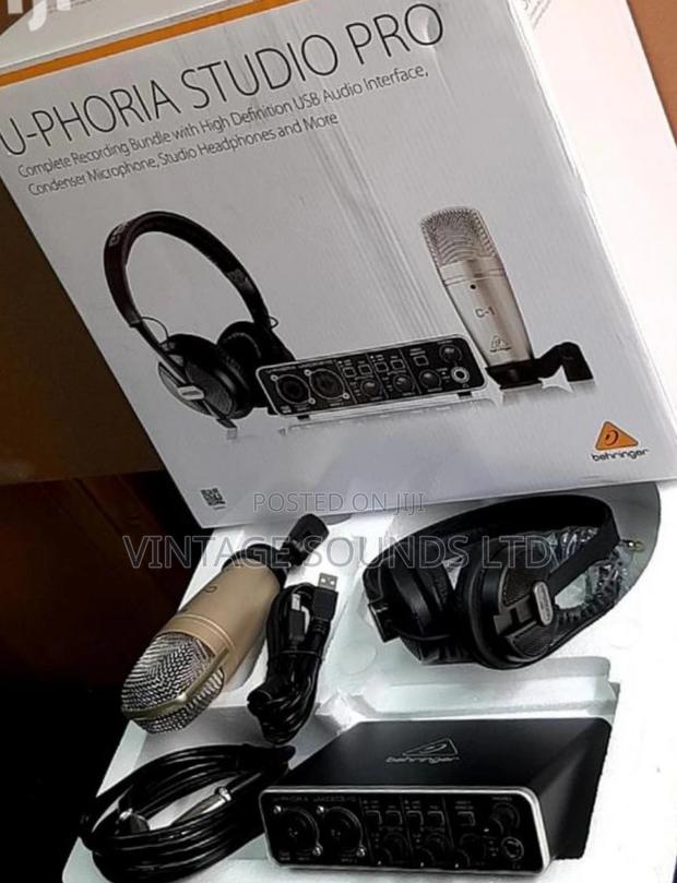 U Phoria Studio Pro Complete Recording Podcasting Bundle - main view