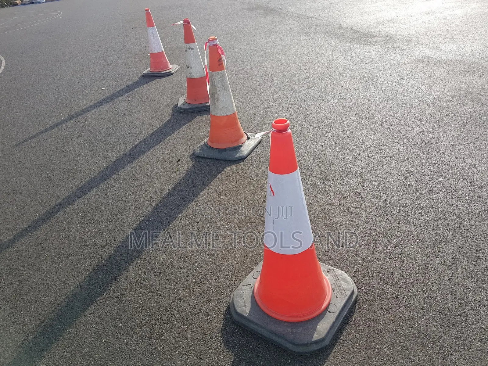 Barriers - Road Traffic Work Safety Cones - Ex- Uk