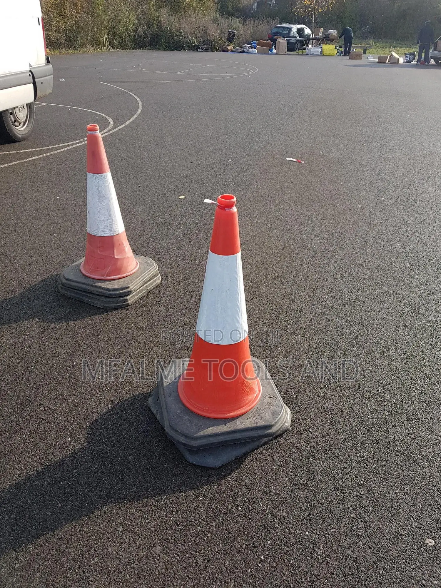 Barriers - Road Traffic Work Safety Cones - Ex- Uk