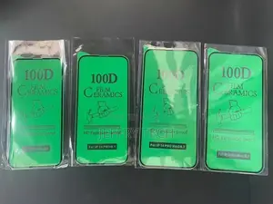 Ceramic Glossy Film 100D for Apple iPhone14pro 6.1” Black Mo