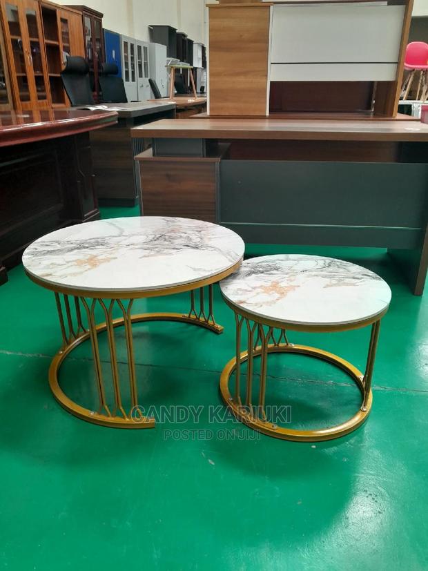 Pure Marble Nesting Stools