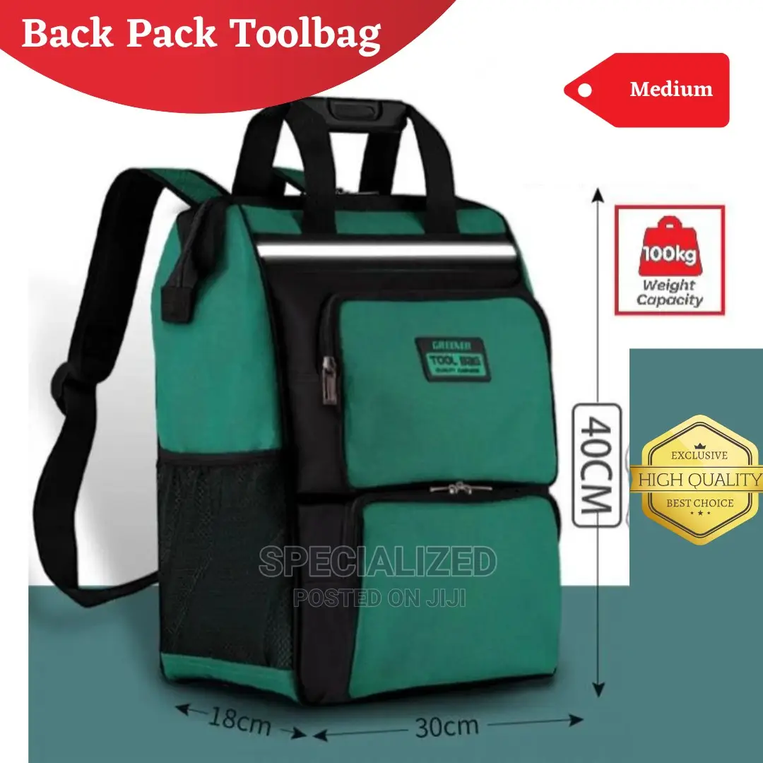 Toolbag Open Mouth Backpack High Grade Quality Tool Bag